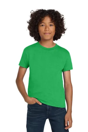 Hanes Youth ComfortSoft Short Sleeve Crewneck T-Shirt - Kelly Green