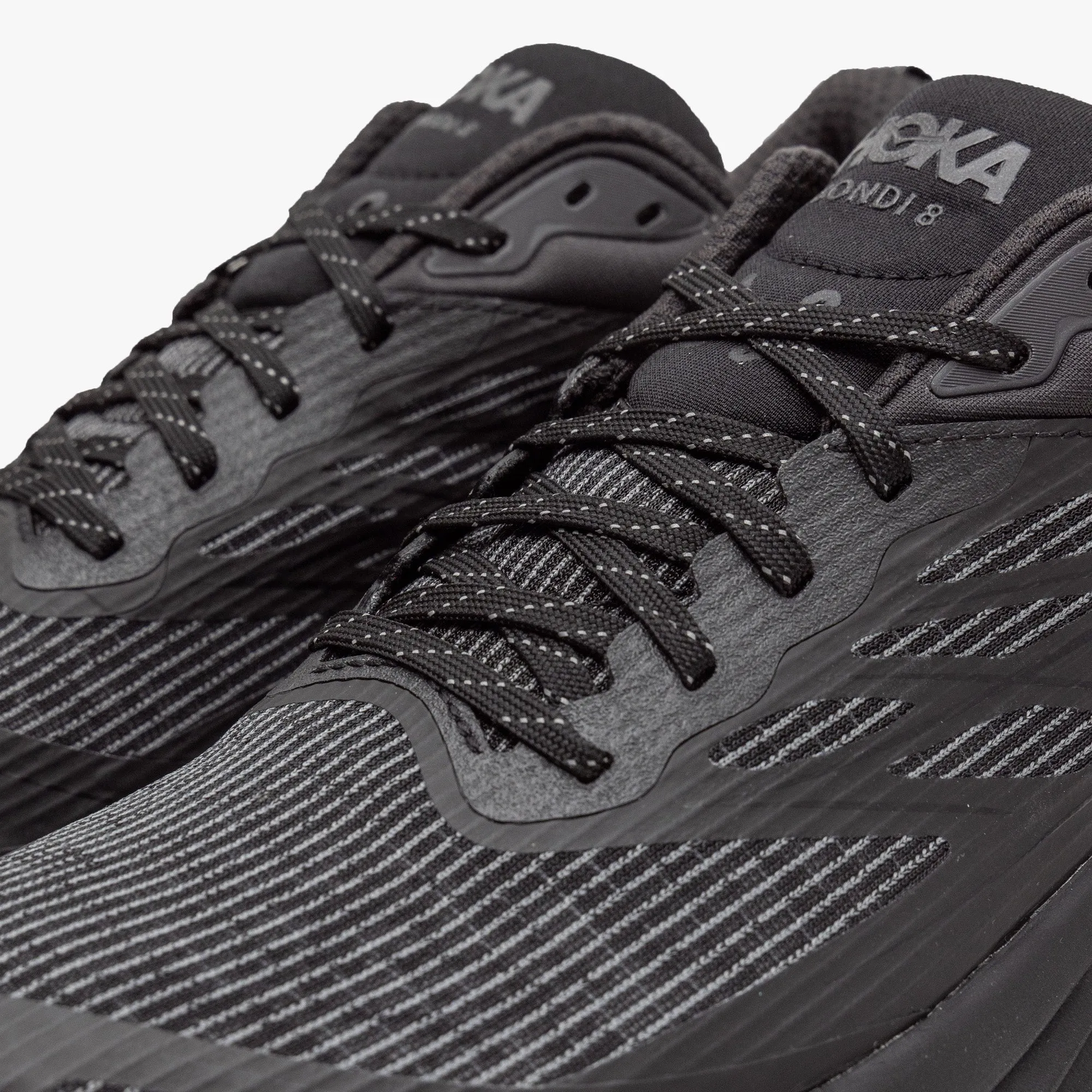 Hoka Bondi 8 TS Caged / Black / Black
