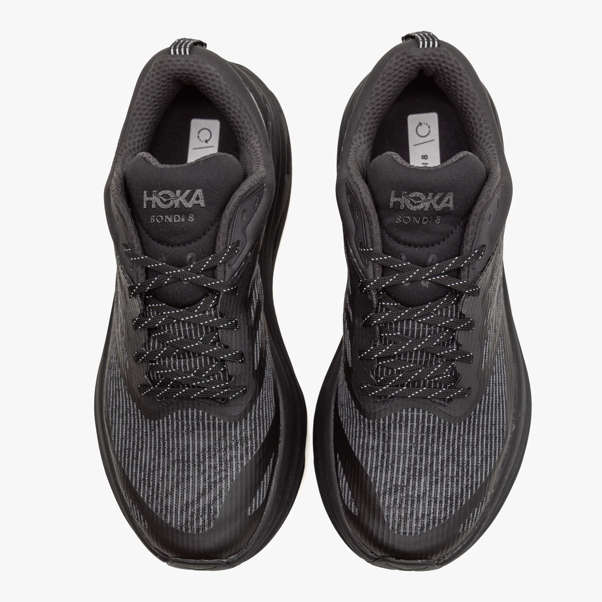 Hoka Bondi 8 TS Caged / Black / Black