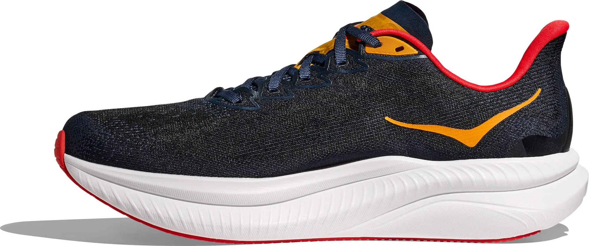 Hoka Men's Mach 6 Sneaker in Varsity Navy/Nautical Dusk