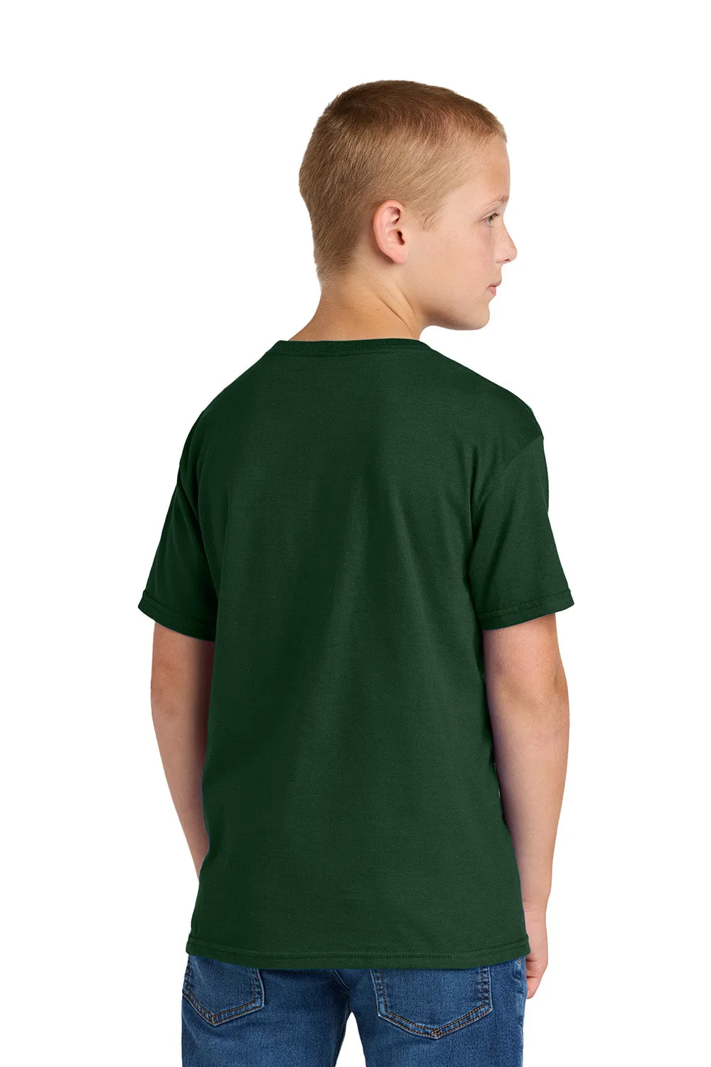 Jerzees Youth Classics Short Sleeve Crewneck T-Shirt - Forest Green
