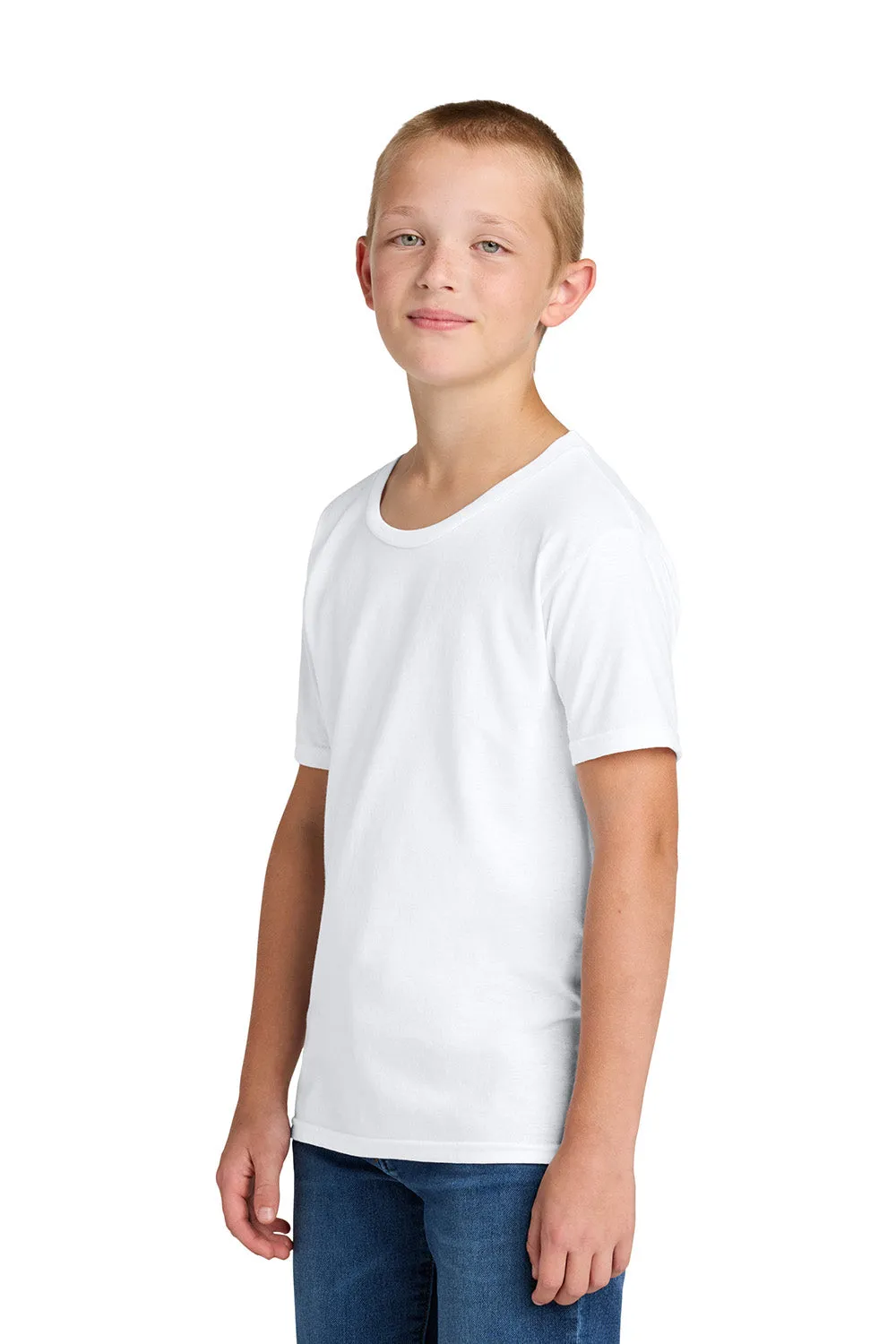 Jerzees Youth Classics Short Sleeve Crewneck T-Shirt - White