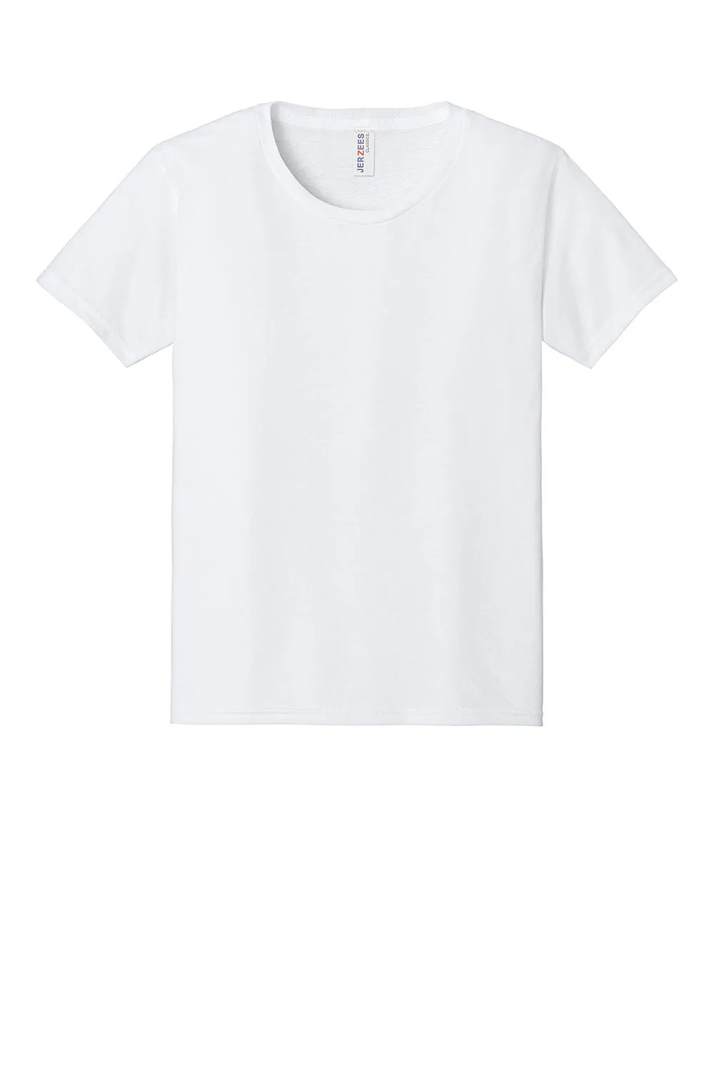 Jerzees Youth Classics Short Sleeve Crewneck T-Shirt - White