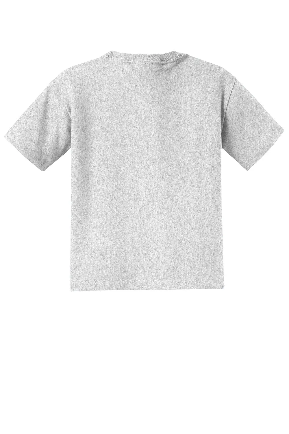 Jerzees Youth Dri-Power Moisture Wicking Short Sleeve Crewneck T-Shirt - Ash Grey