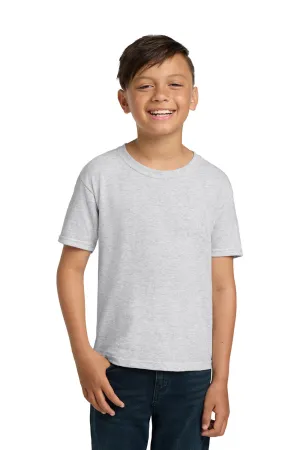 Jerzees Youth Dri-Power Moisture Wicking Short Sleeve Crewneck T-Shirt - Ash Grey