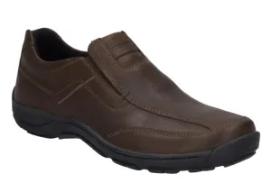 Josef Seibel Nolan Brown Slip On Shoe Brown