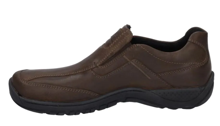 Josef Seibel Nolan Brown Slip On Shoe Brown