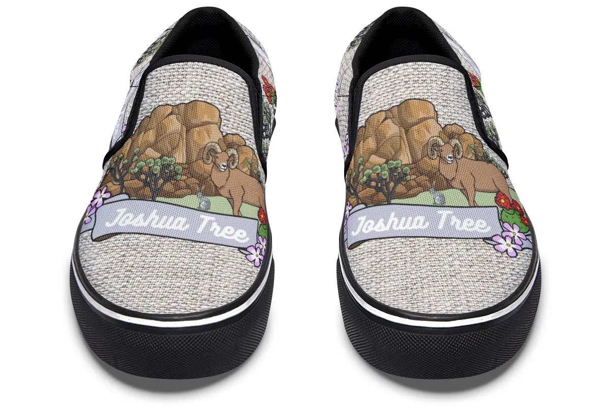 Joshua Tree National Park Slip-On Shoes