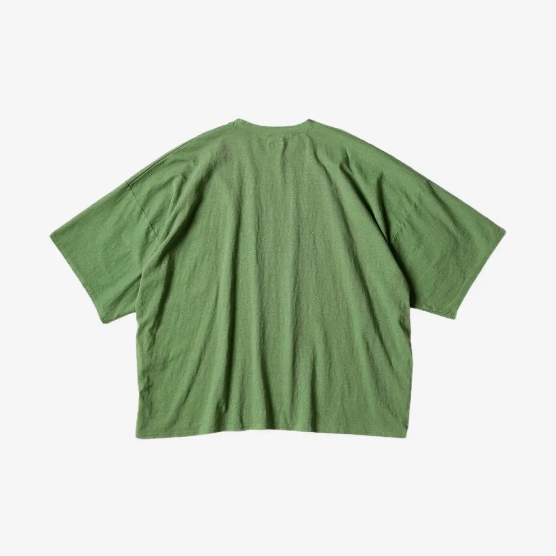 Kapital - 18.5/- Jersey HUGE-T (DENIM REPAIR) - Green