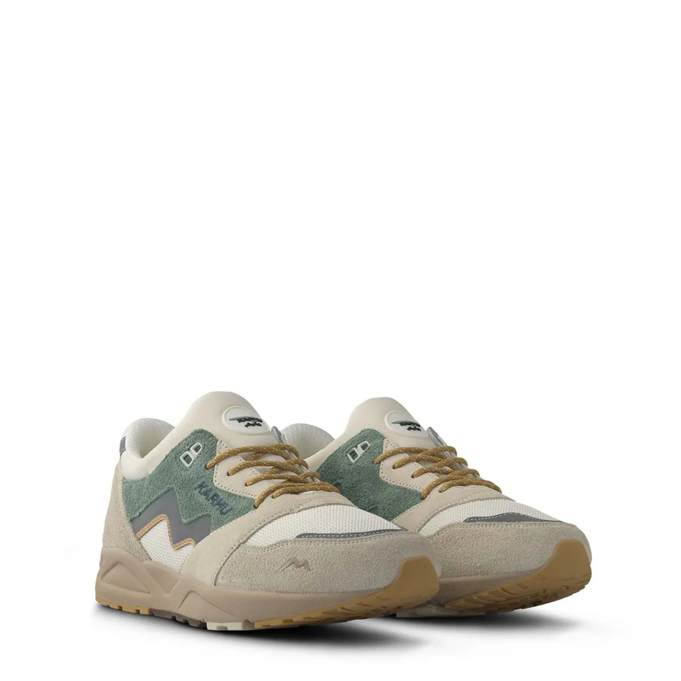 Karhu Womens Aria 95 Trainer Turtledove / Iceberg Green