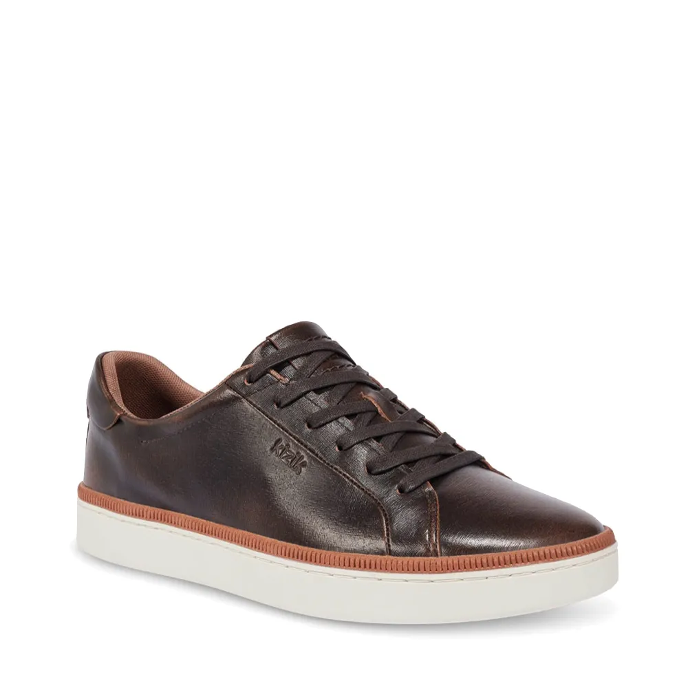 Kizik Men's Sonoma Slip On Shoe in Brown