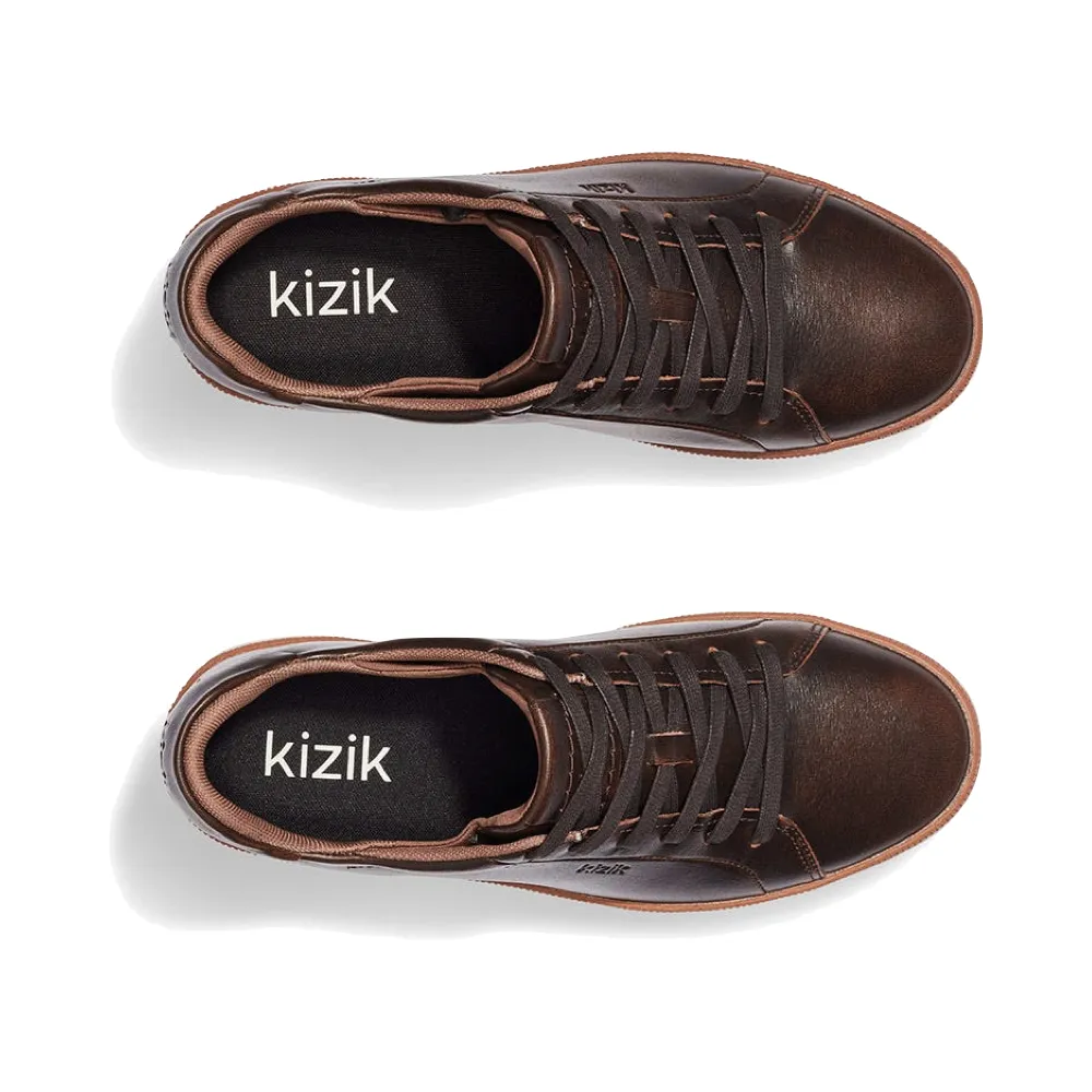 Kizik Men's Sonoma Slip On Shoe in Brown