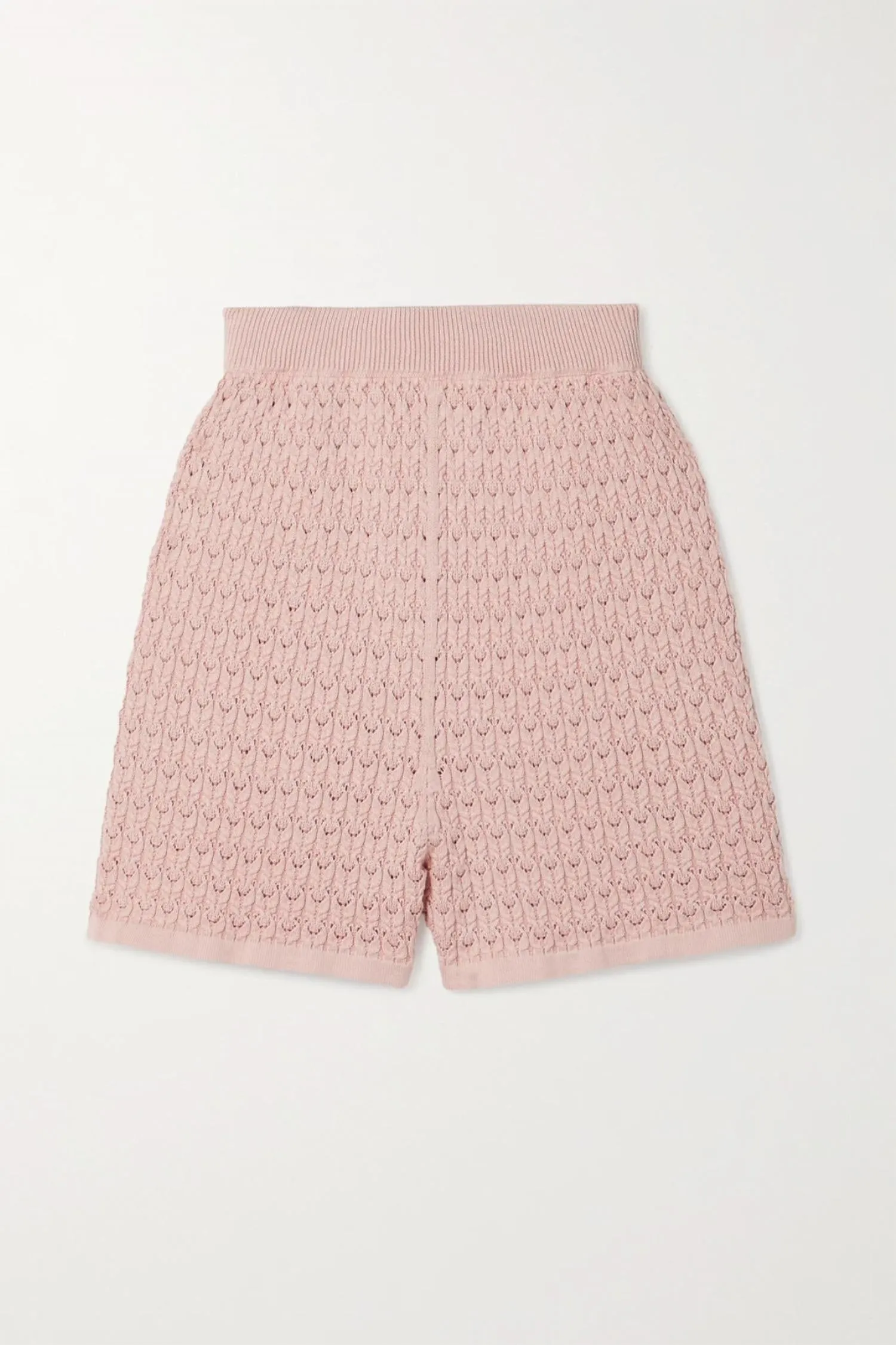 Lace Shorts In Cameo Pink