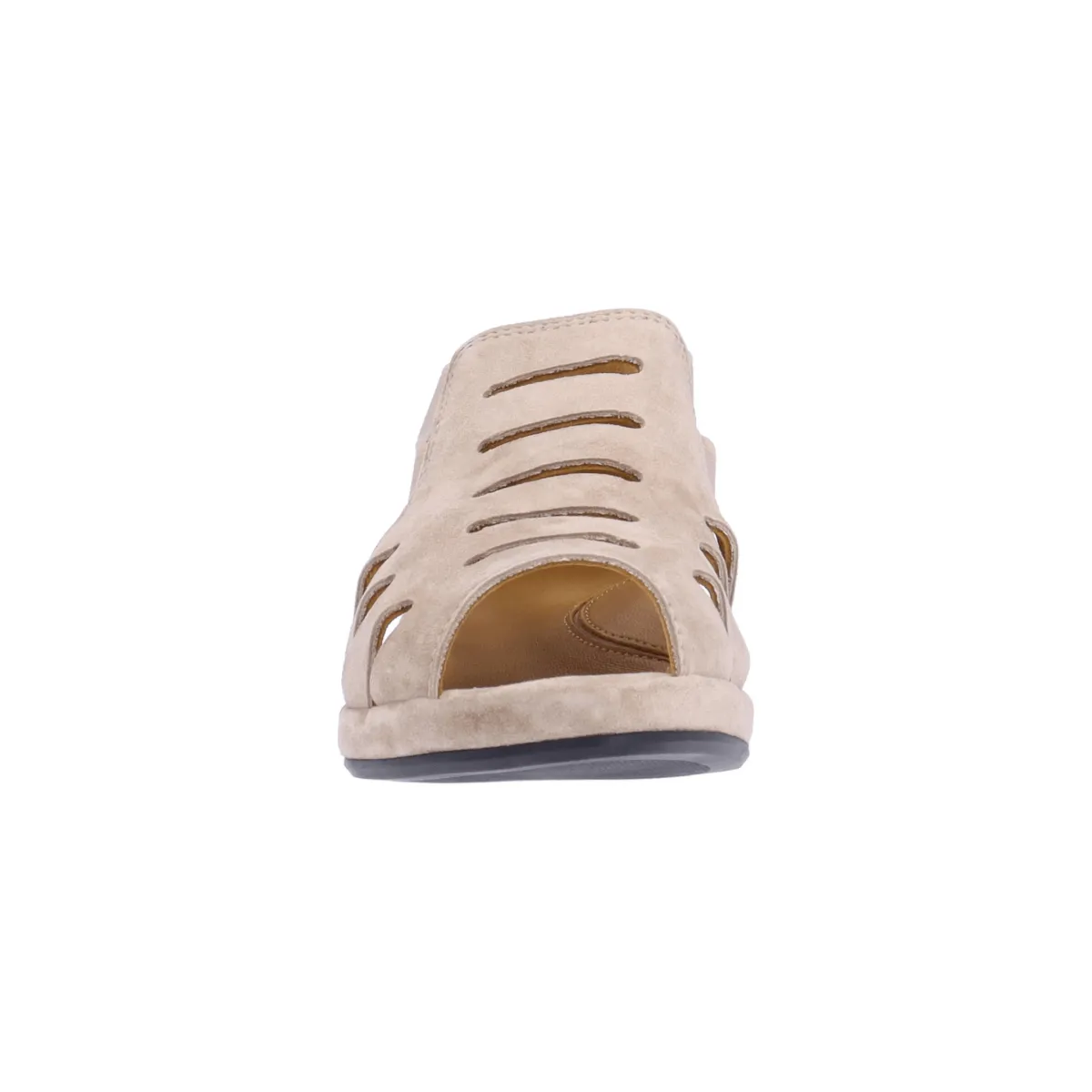 L'Amour Des Pieds Women's Bayla Taupe Kidsuede