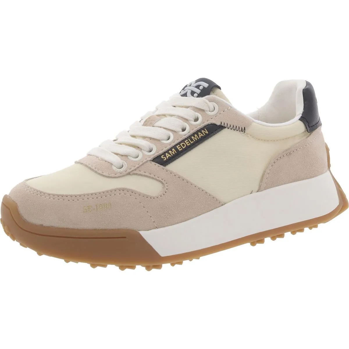 Layla Womens Mixed Media Suede Athletic and Training Shoes
