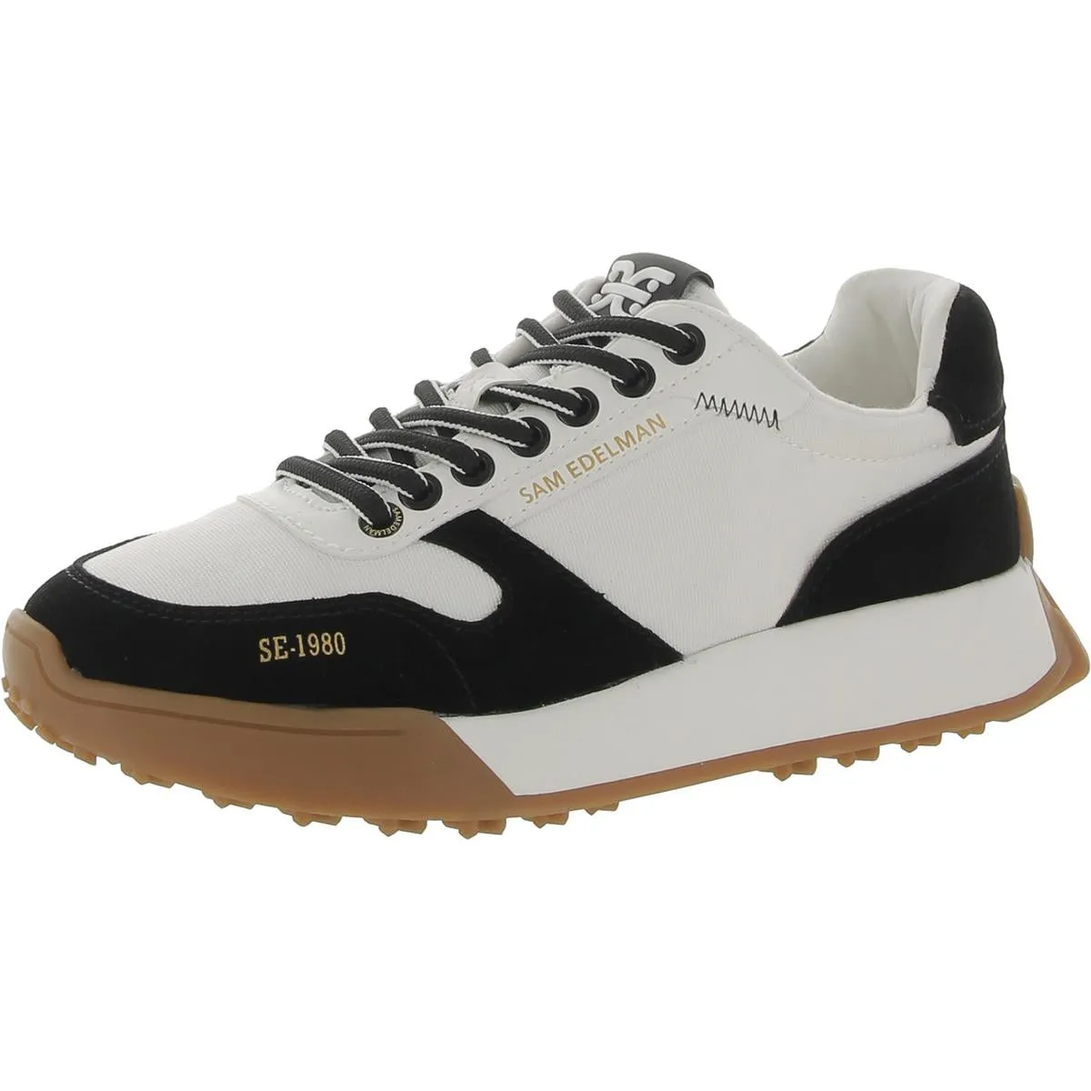 Layla Womens Mixed Media Suede Athletic and Training Shoes