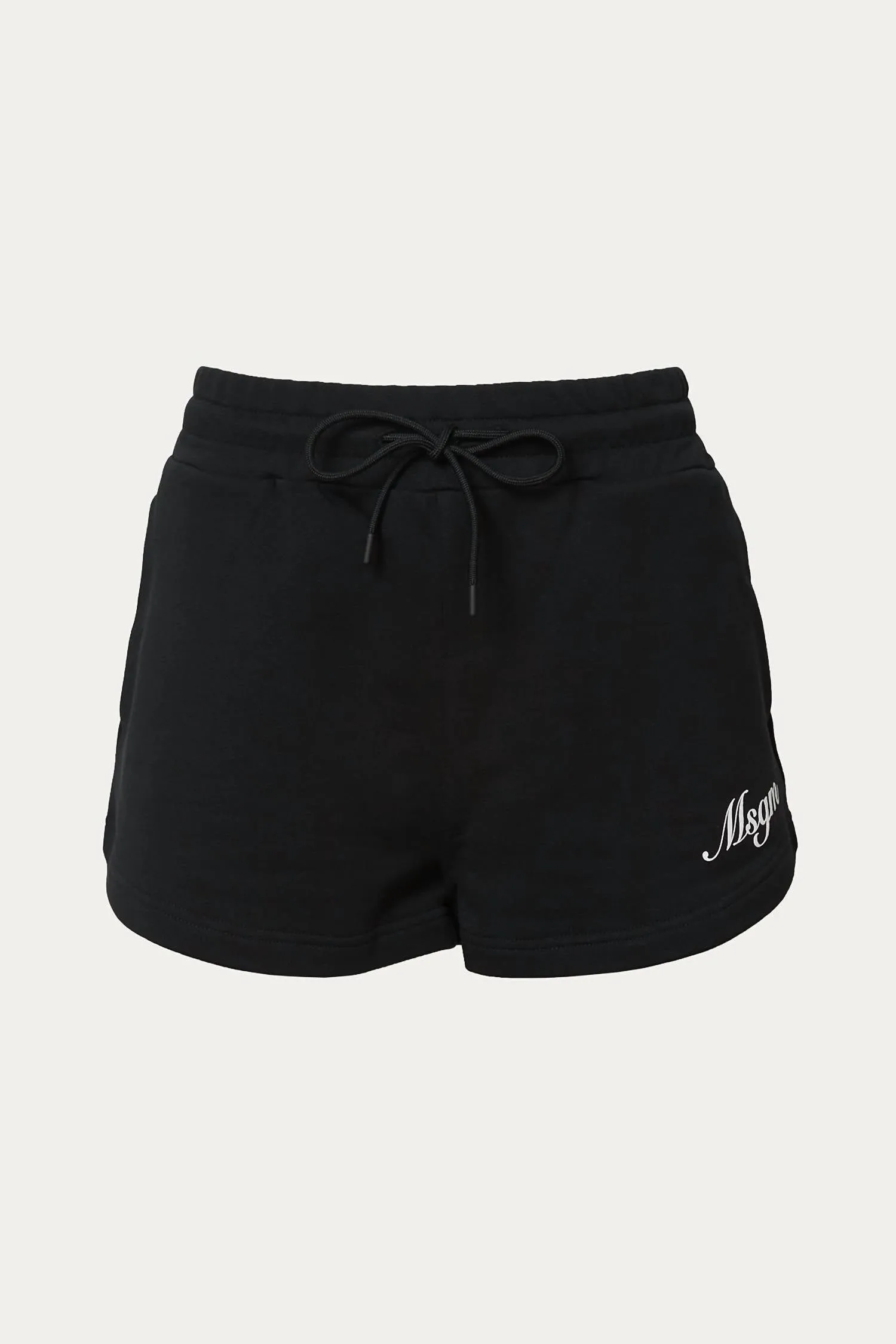 Logo-Print Track Shorts In Black