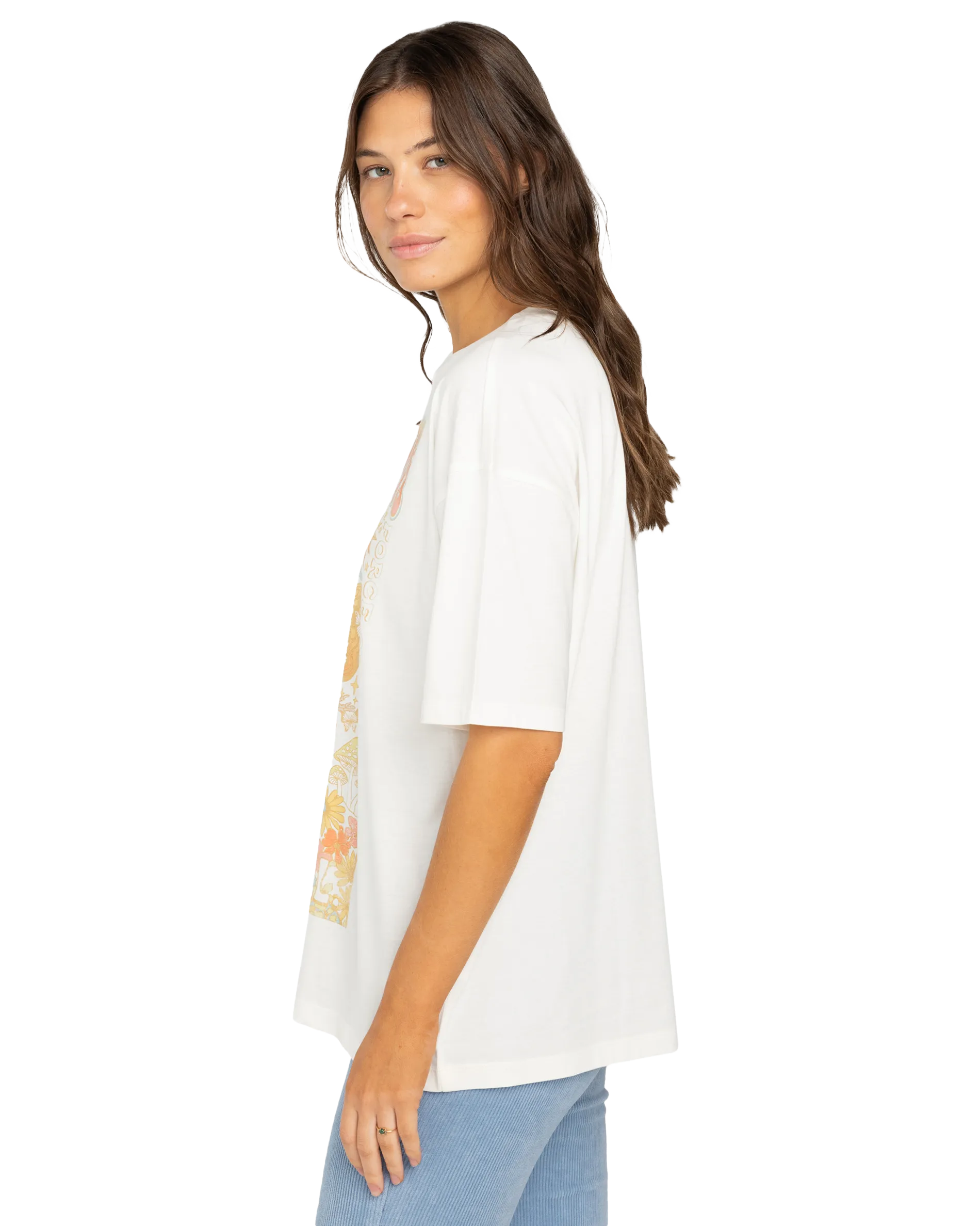 Love Is All T-Shirt in Salt Crystal