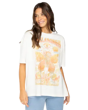 Love Is All T-Shirt in Salt Crystal