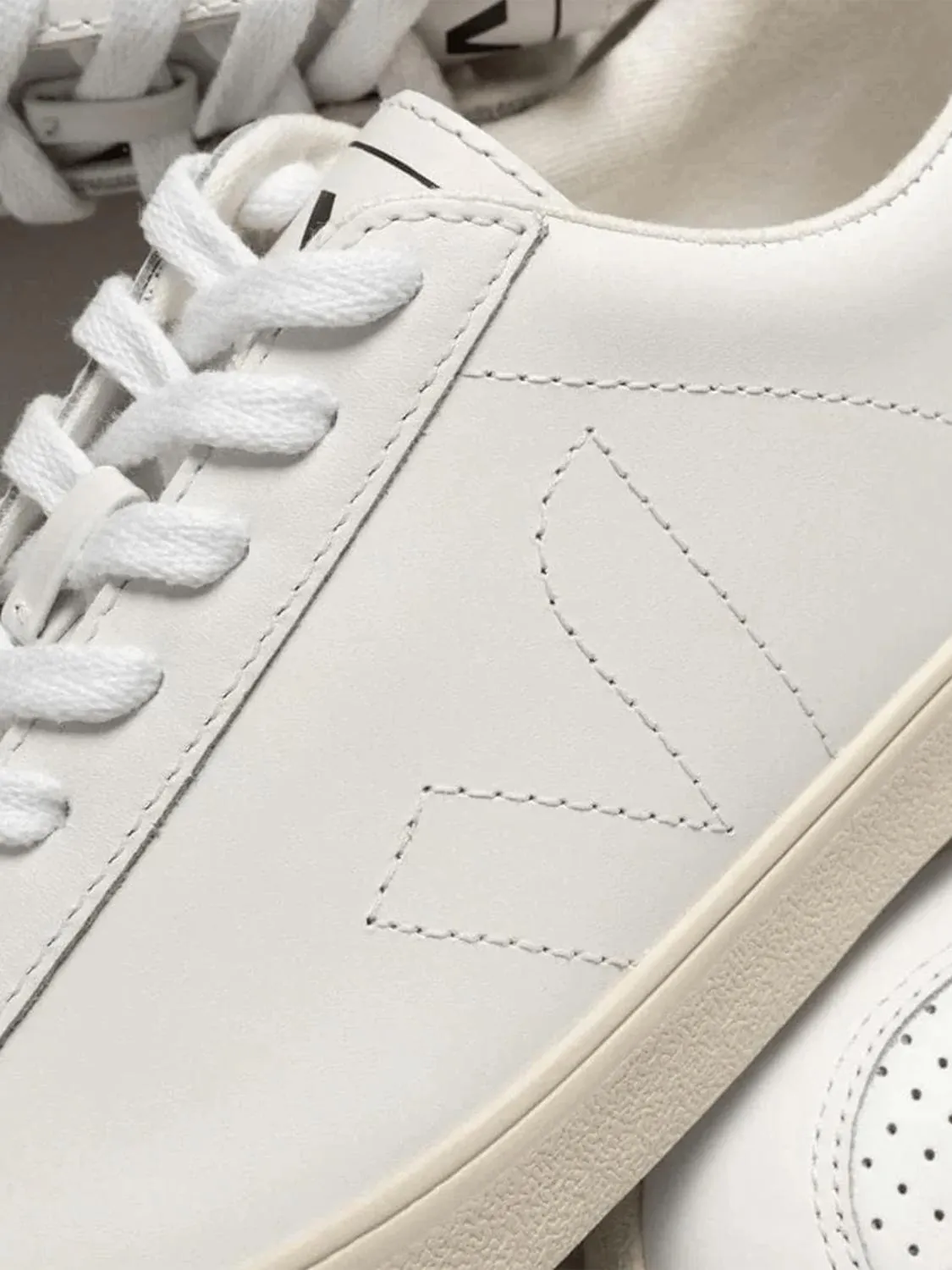 Mens Esplar Leather Sneaker In Extra-White