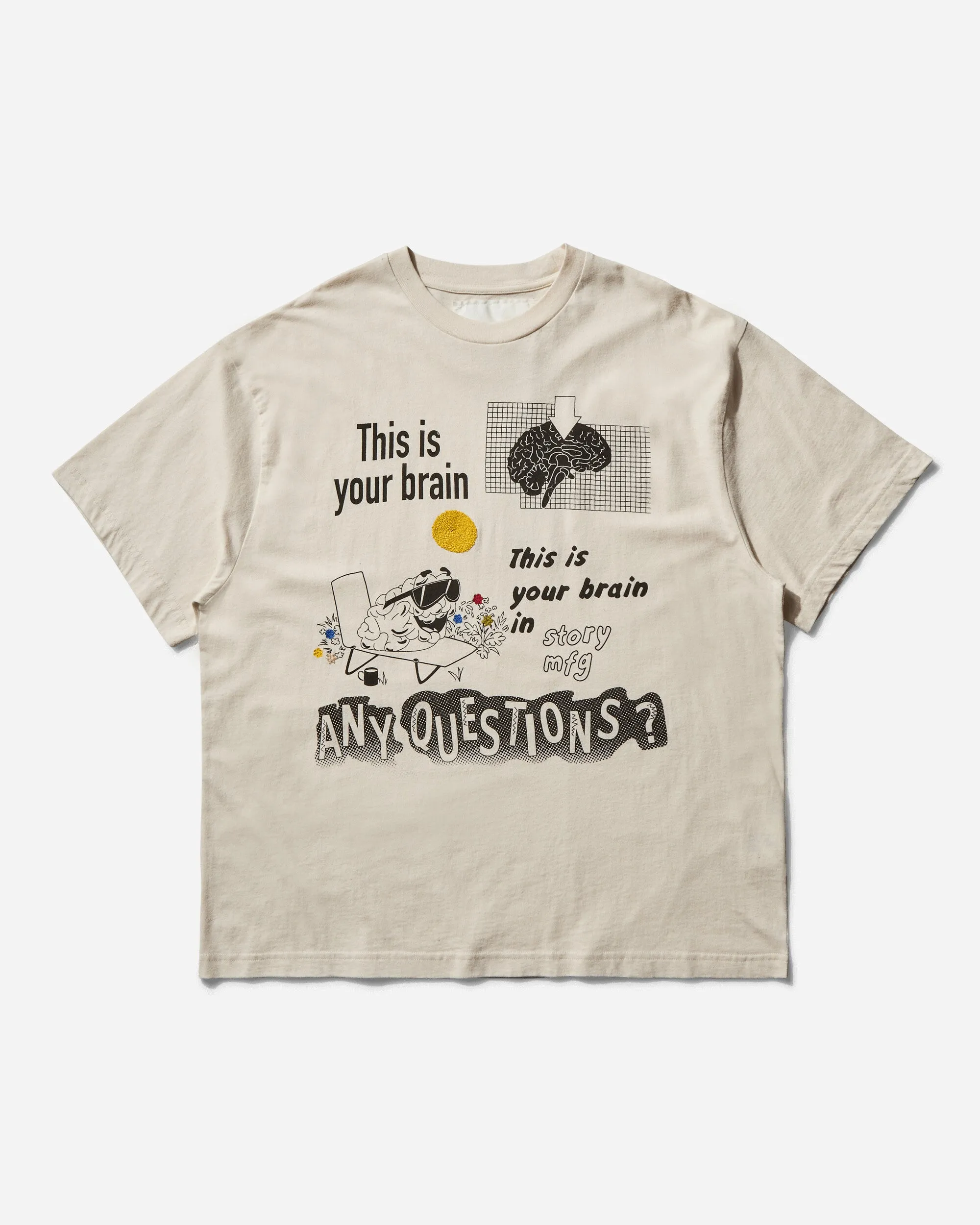 Men's Grateful T-Shirt Ecru