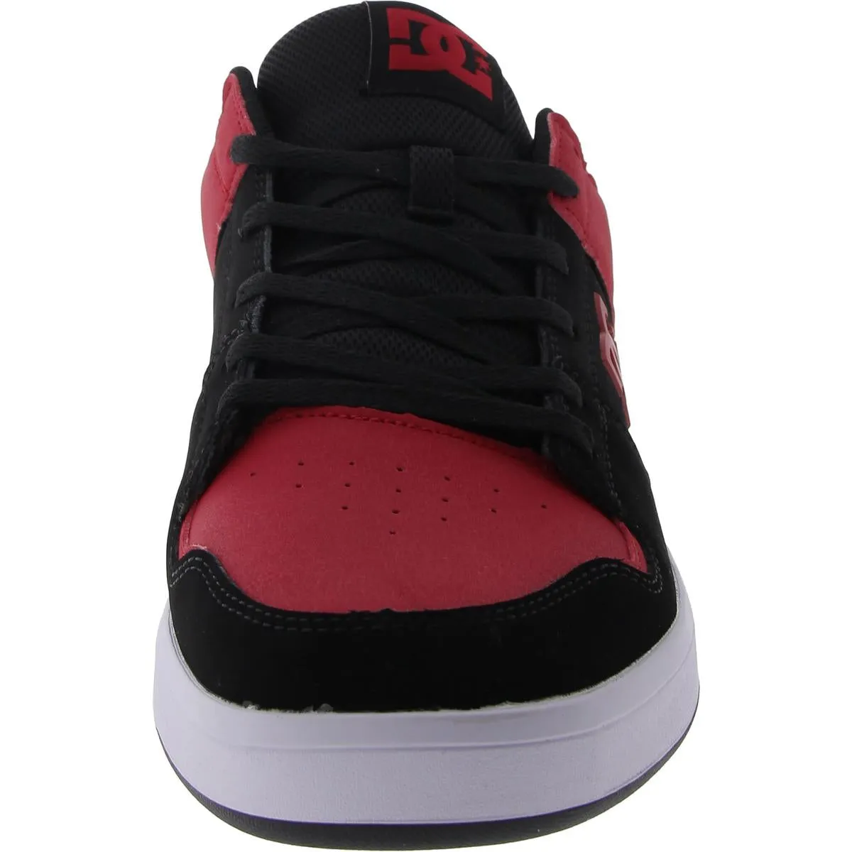 Mens Leather Lace-Up Skate Shoes