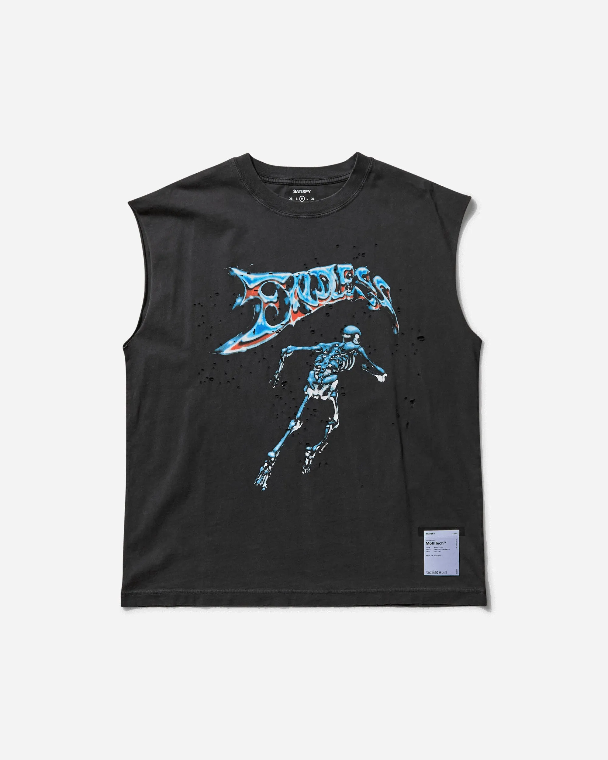 Men's MothTech Muscle T-Shirt Aged Black