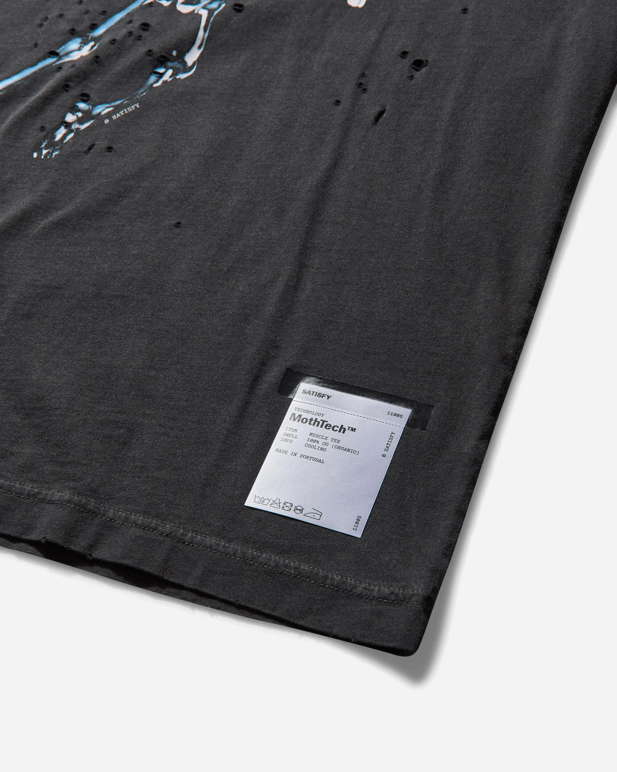 Men's MothTech Muscle T-Shirt Aged Black