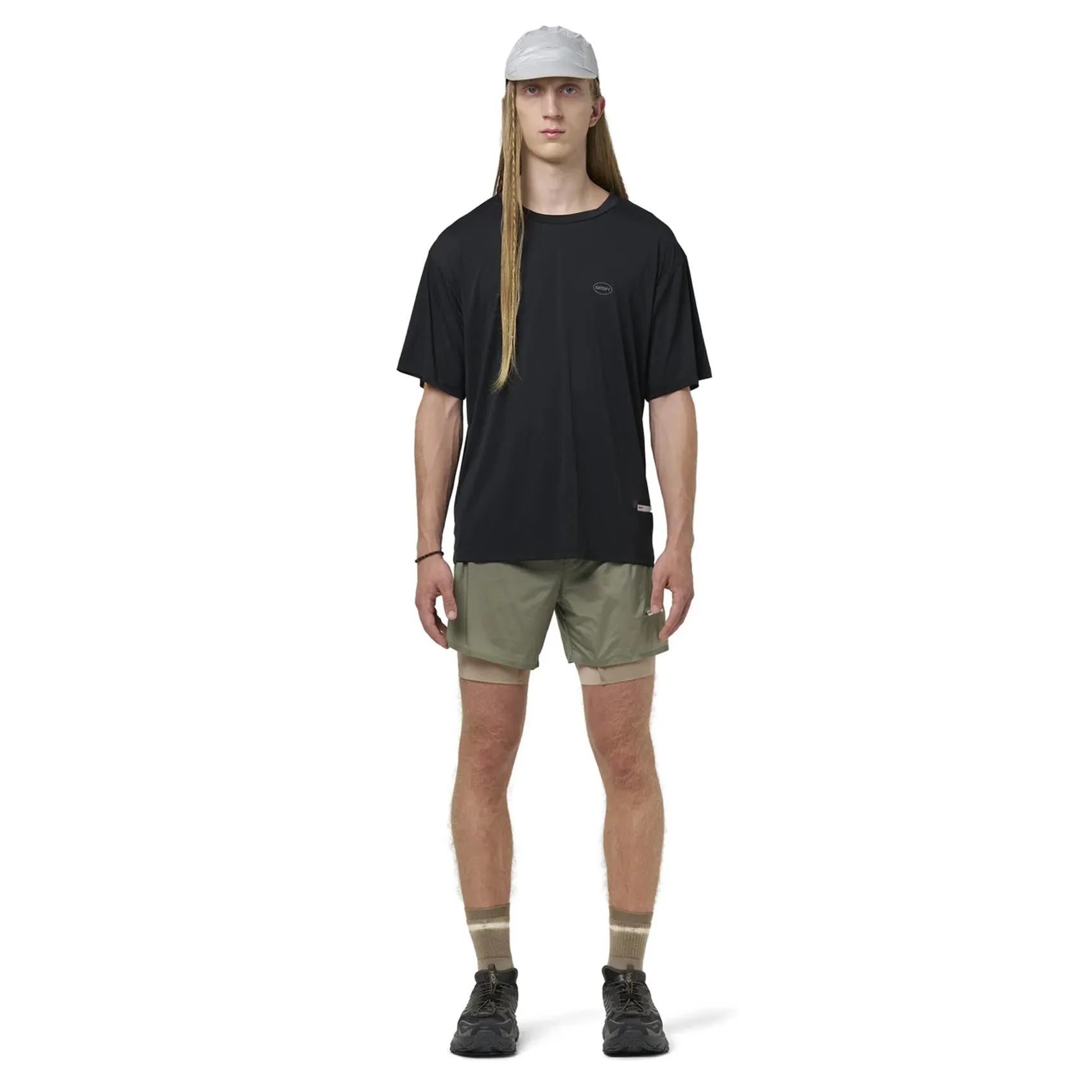 Mens Satisfy Auralite Running Tee