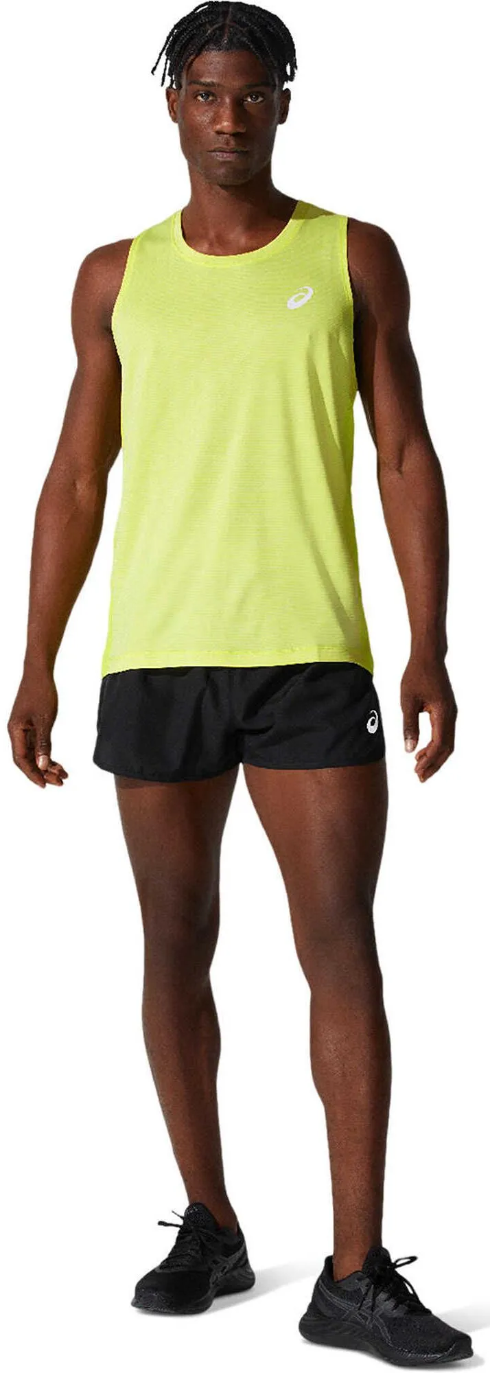 Men's Silver Split Shorts