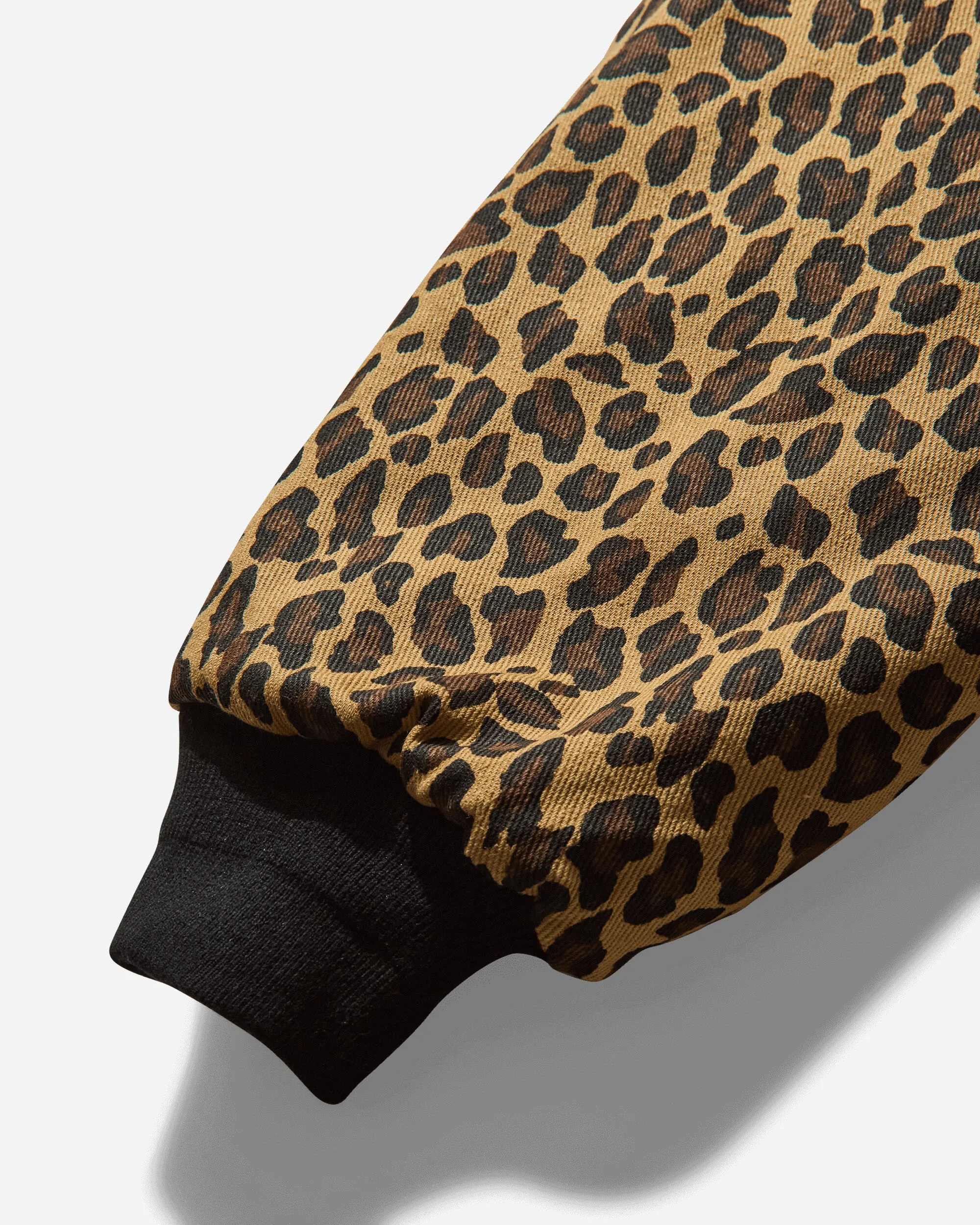 Men's Twill Flight Jacket Leopard