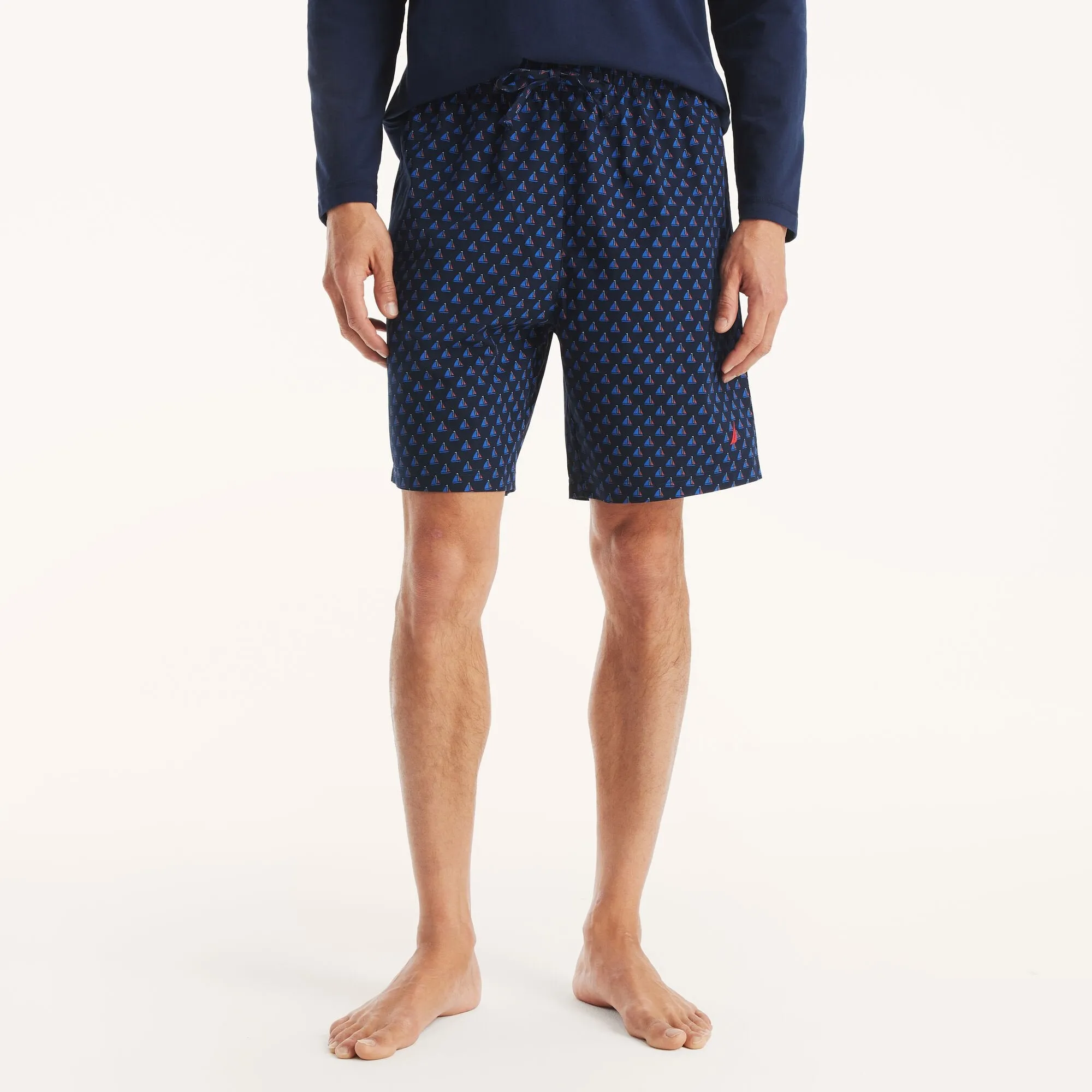 Nautica Mens Printed Sleep Short