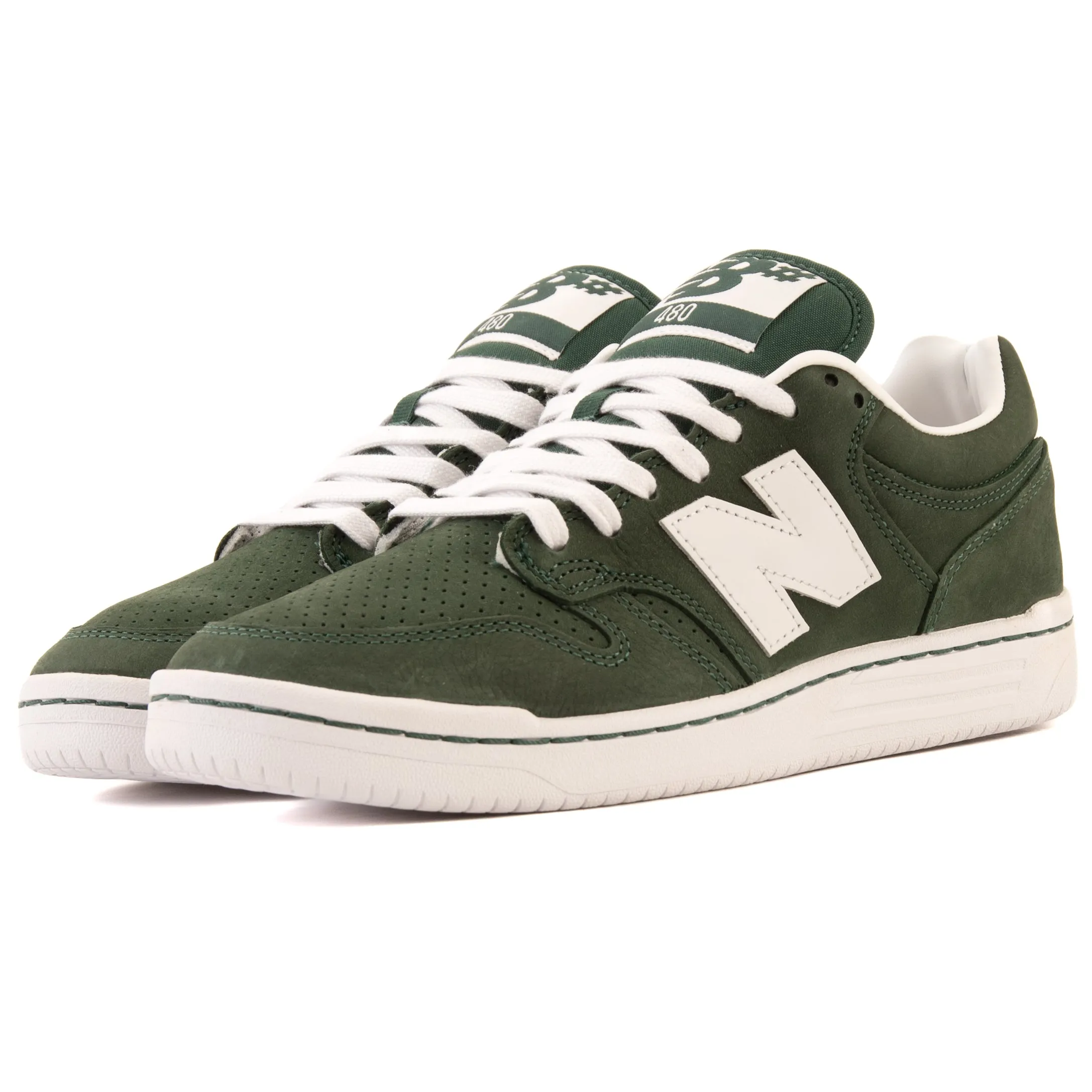 New Balance - 480 EST (Green/White) New Balance Shoes