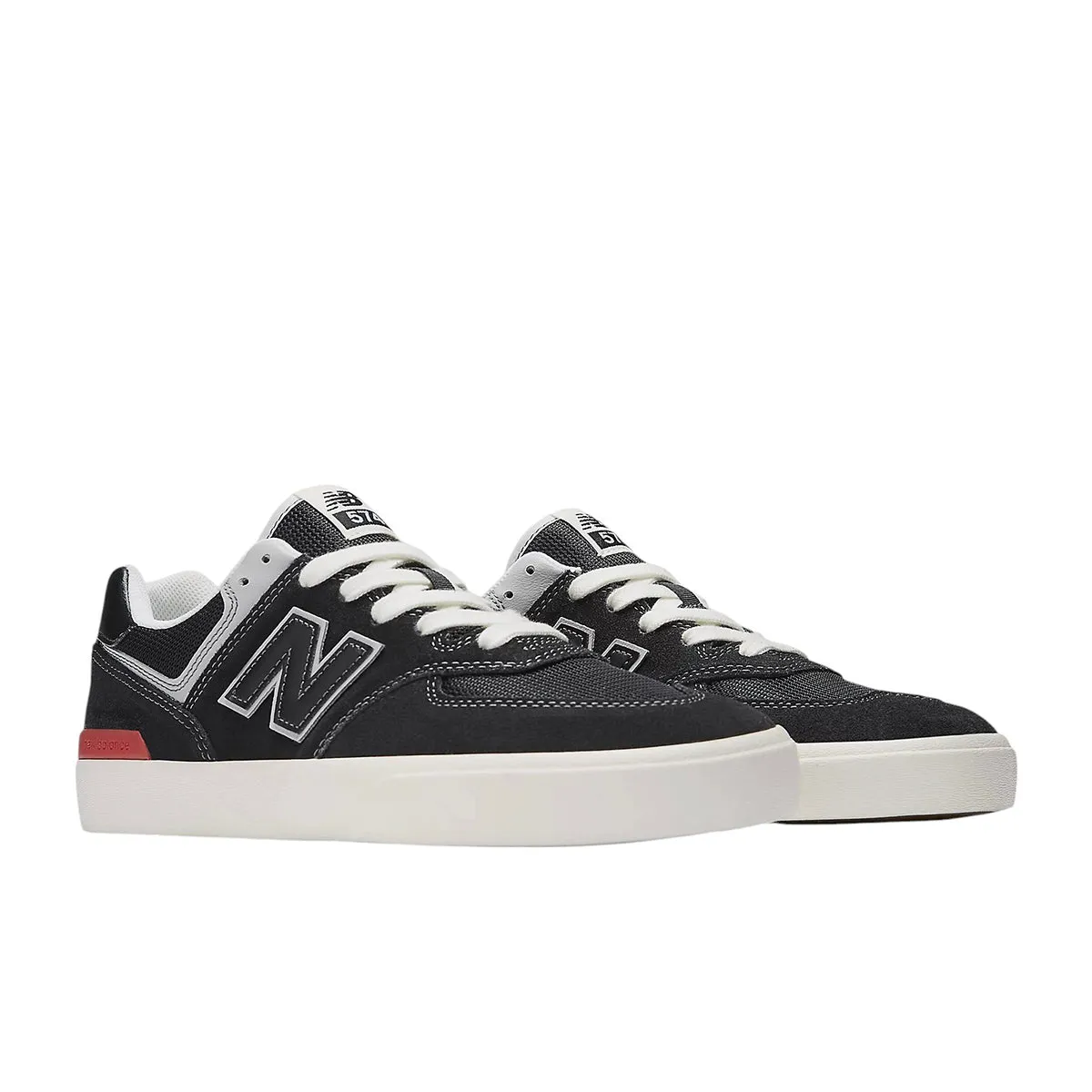 New Balance - 574 Shoes Black/White New Balance Shoes
