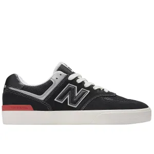 New Balance - 574 Shoes Black/White New Balance Shoes