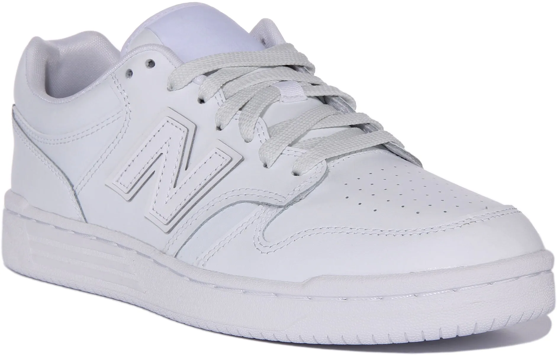 New Balance BB 480 L3W In White Shoes New Balance