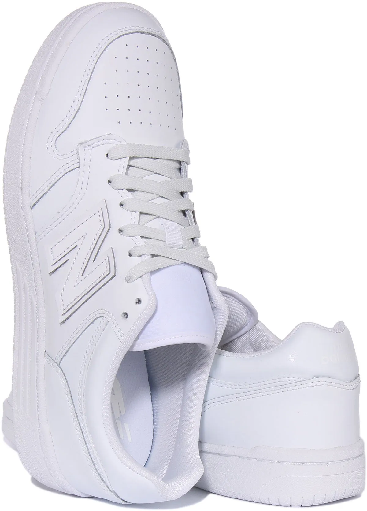 New Balance BB 480 L3W In White Shoes New Balance
