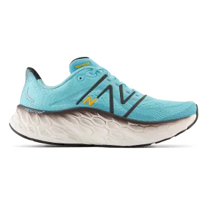 New Balance Fresh Foam X More V4 - Summer Aqua - Black - Hot Marigold