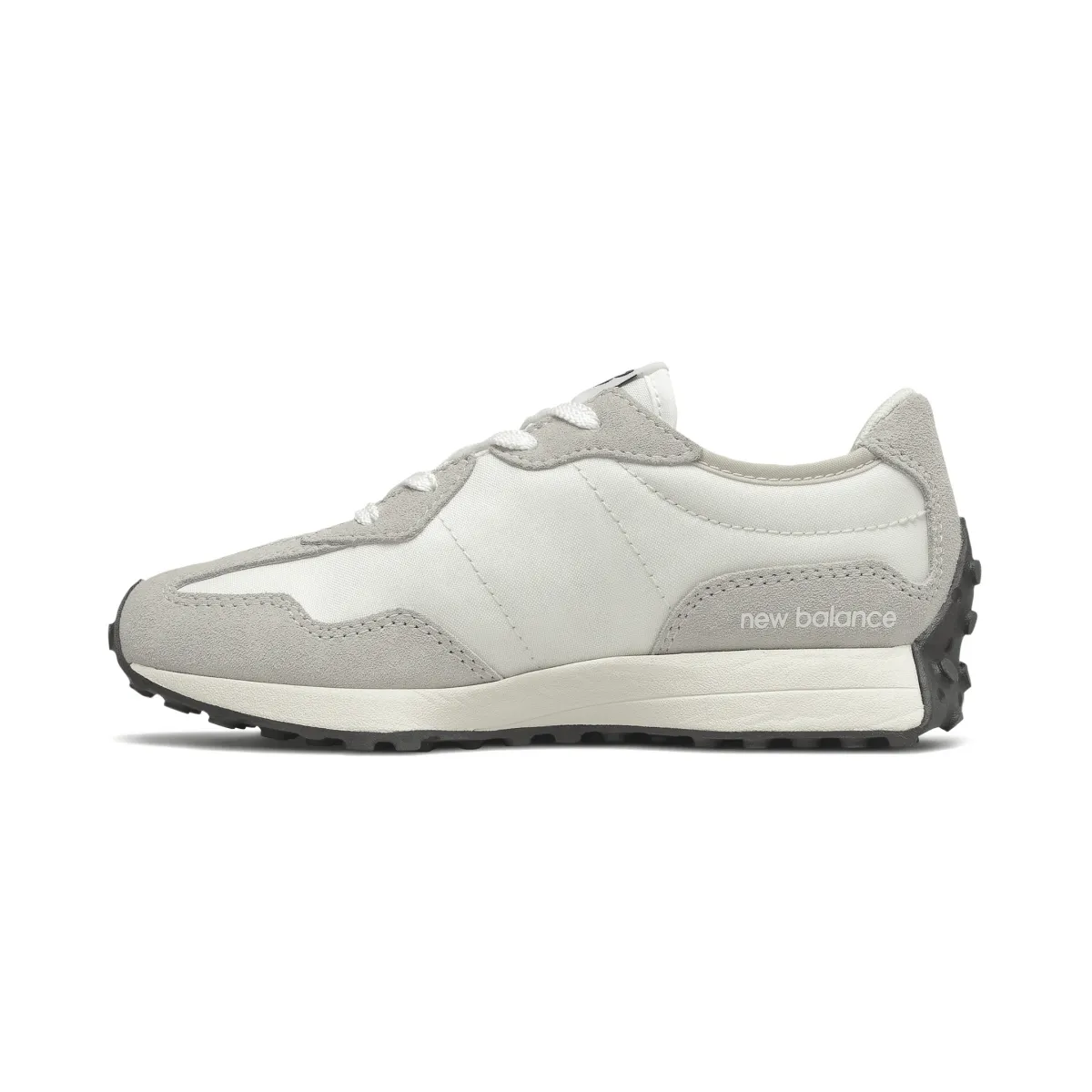 New Balance Kid's (Grade School) GS327FE Silver Birch/Black New Balance Shoes