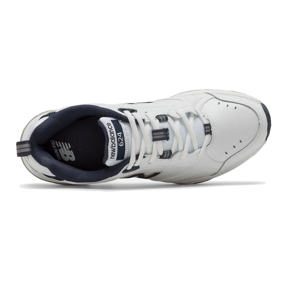 New Balance Men's MX624WN2 White/Navy New Balance Shoes