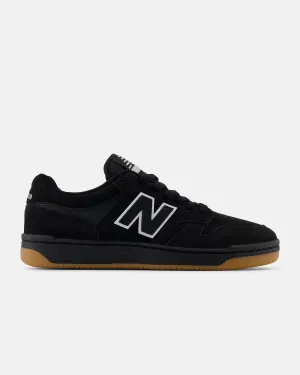 New Balance Sneakers Numeric 480 Shoes in Black & Black