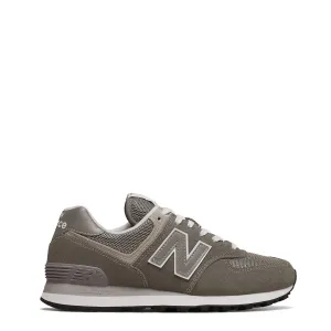 New Balance Womens 574 Trainers Grey / White