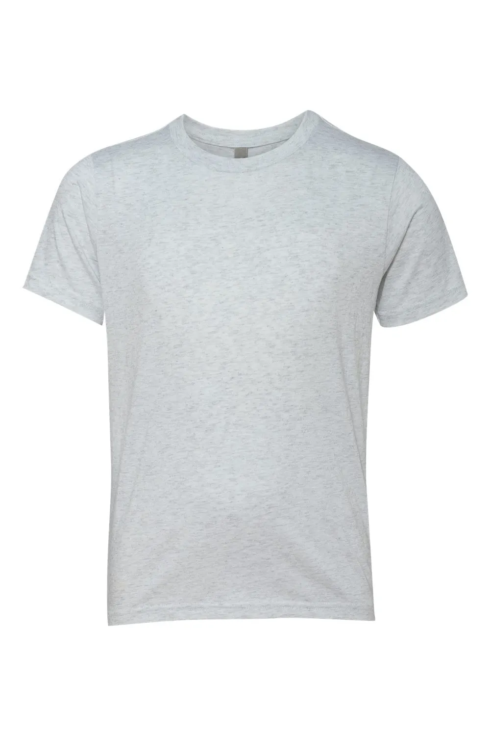 Next Level Youth Jersey Short Sleeve Crewneck T-Shirt - Heather White
