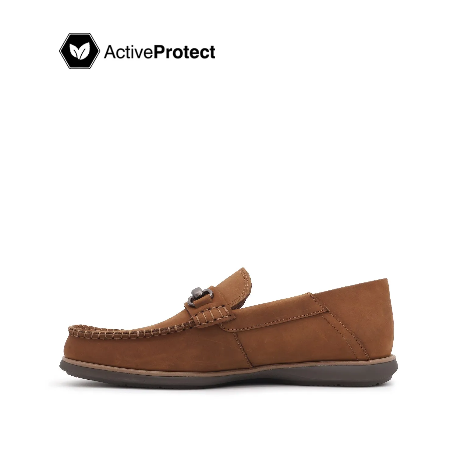 Nick Bit Men's Shoes - Saddle Brown Nubuck