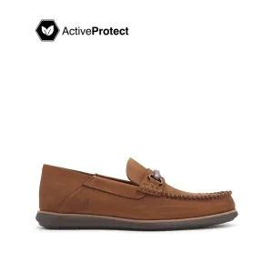 Nick Bit Men's Shoes - Saddle Brown Nubuck