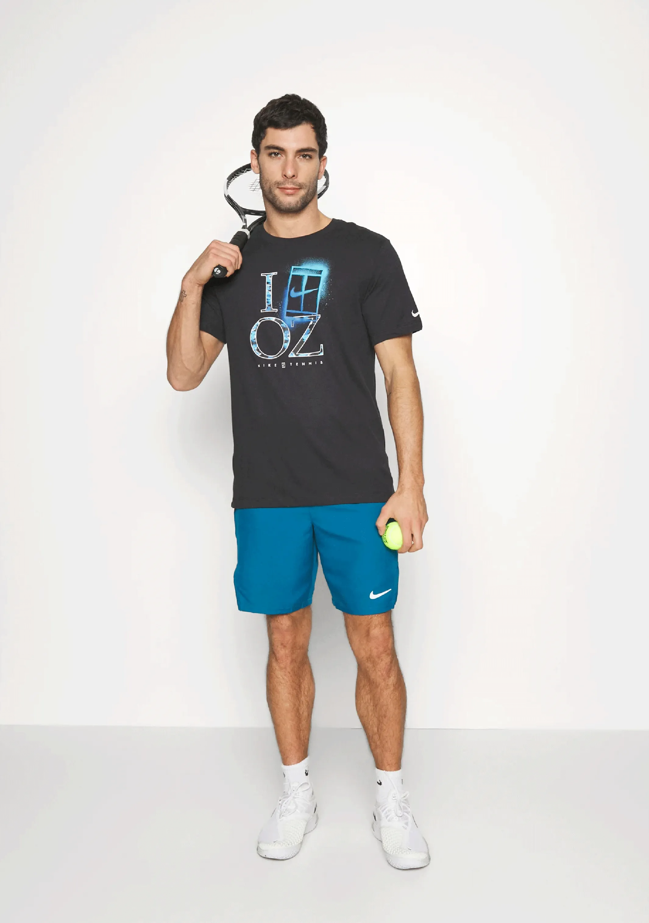 Nike Mens Dri Fit Oz Tennis Tee