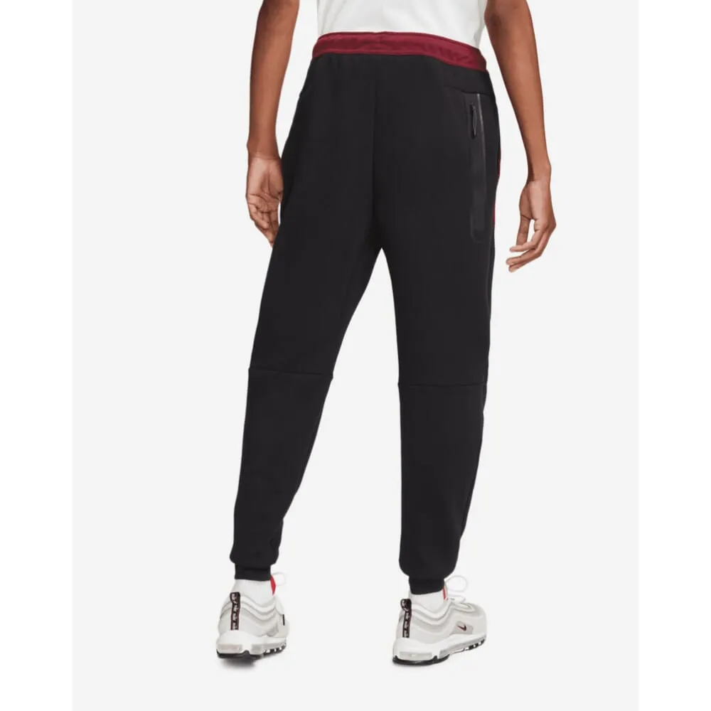 Nike NSW Tech Fleece Joggers Black/Dark Beetroot-Phantom  CU4495-018 Men's