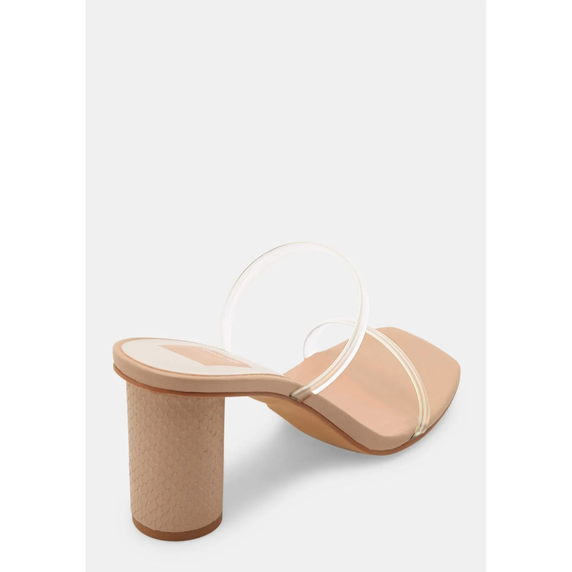 Noles Heels Nude Crystal