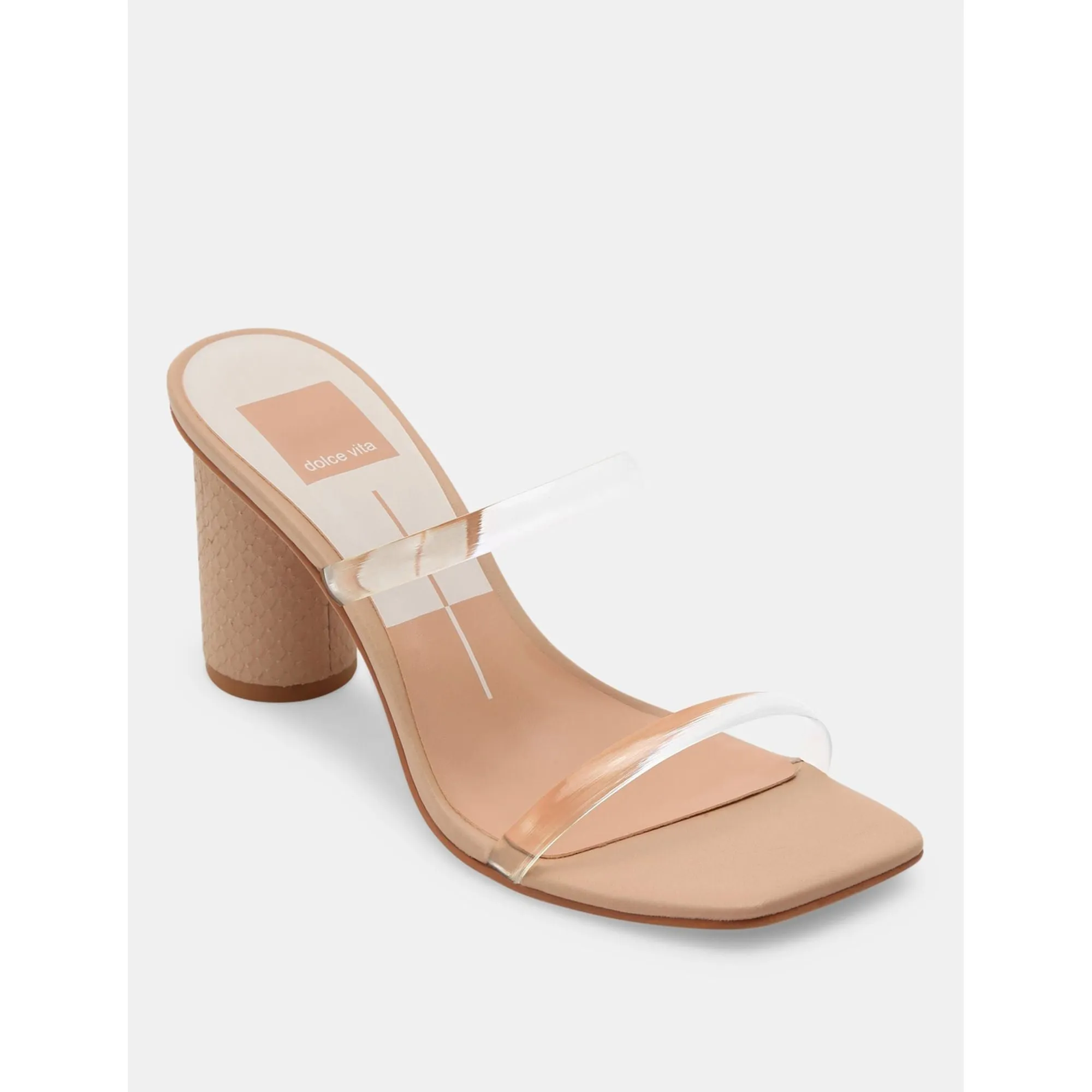 Noles Heels Nude Crystal