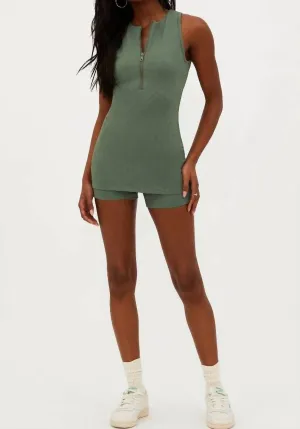 Olina Romper In Queen Palm